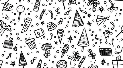 Abstract seamless pattern