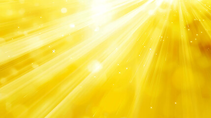 Obraz premium Golden rays of light shining down from a bright source.