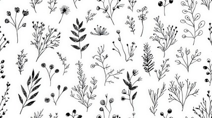 Abstract seamless pattern
