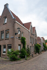 A street in the old town of Alkmaar in the Netherlands