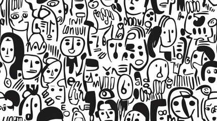 Abstract seamless pattern