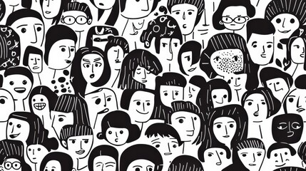 Abstract seamless pattern