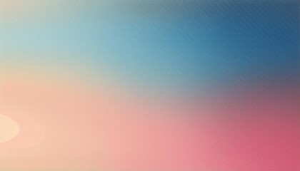 Obraz premium Minimalist and soft gradient background with pastel blue, pink, and yellow hues and a textured surface