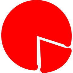 Happy birthday single vector icon