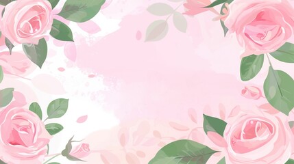 pink rose background: A Symphony of Delicate Beauty，this pink rose background is sure to add a touch of charm