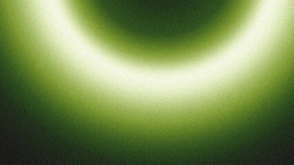 Abstract green gradient background with grainy texture