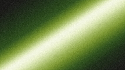 Abstract green gradient background with grainy texture