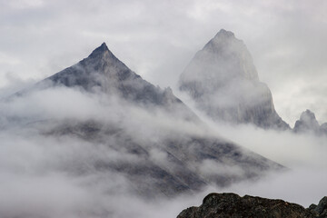 View of Ulamertorsuaq mountain and surrounding area in Tasermiut fjord (South Greenland)  © julen