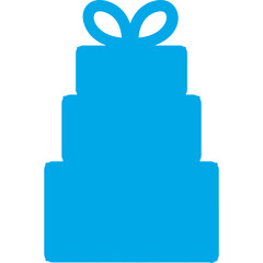 Obraz premium Happy birthday single vector icon