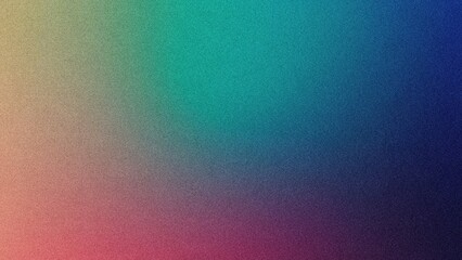 Fototapeta premium Colorful gradient texture. Smooth blend of teal, pink, and blue hues. Evokes feelings of serenity and calmness. Ideal for backgrounds.