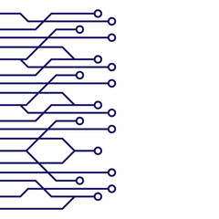 Futuristic Circuit Board