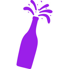 Happy birthday single vector icon