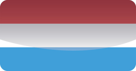 National flag of Luxembourg.Vector illustration