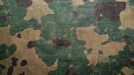 Camouflage Fabric Texture Background
