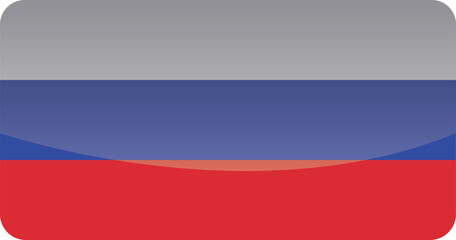 Naklejka premium National flag of Russia.Vector illustration