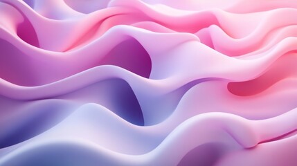 Obraz premium Abstract Pastel Waves