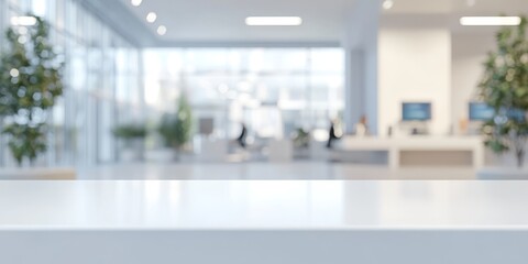 A sleek and modern office environment that showcases a bright, airy atmosphere, enhanced by indoor plants and stylish corporate furniture, making it an ideal space for a professional setting