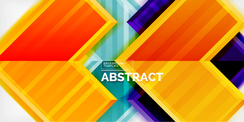 Arrow geometric abstract vector background. Vector Illustration For Wallpaper, Banner, Background, Card, Book Illustration, landing page