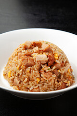 チャーシューのチャーハン