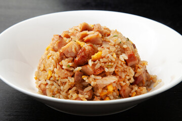 チャーシューのチャーハン