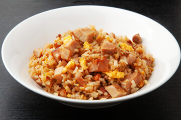 チャーシューのチャーハン