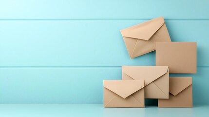 Explore creative ways to organize and send your letters using stylish envelopes and boxes