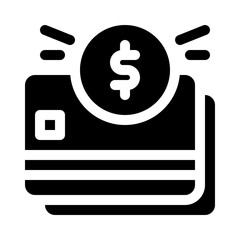 Credit Card glyph icon