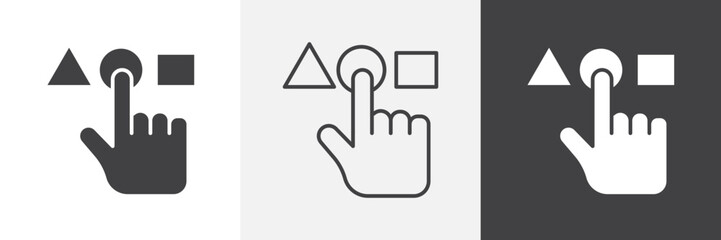 Variety icon set. vector illustration.