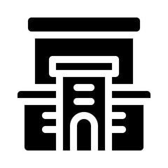 Building glyph icon