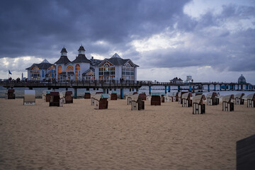 beach at sunset