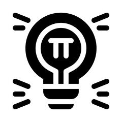 Light Bulb glyph icon