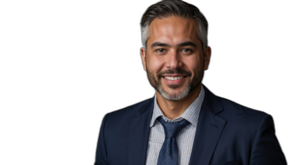 Uomo di mezza età elegante