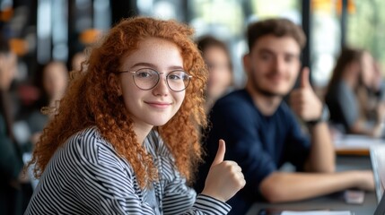 The Student with Red Hair