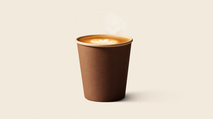 Take Away Coffee in Disposable Cup