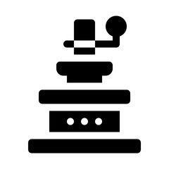 Coffee Grinder glyph icon