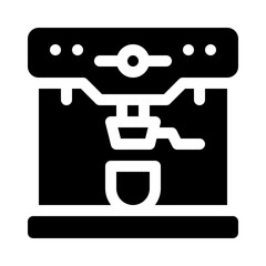 Espresso Machine glyph icon