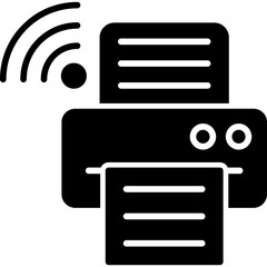 Fototapeta premium Printer Icon
