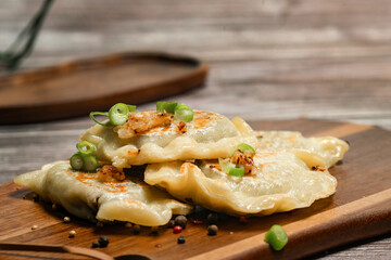 Traditional polish dish pierogi