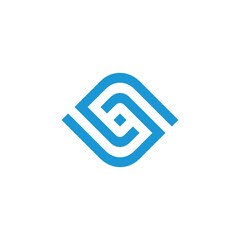 Abstract Letter S Logo design vector template