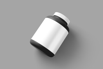 Protein Powder Container Mockup