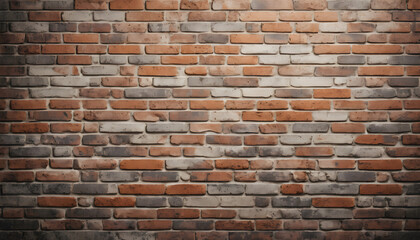 Obraz premium Rustic brick wall background with subtle textures background