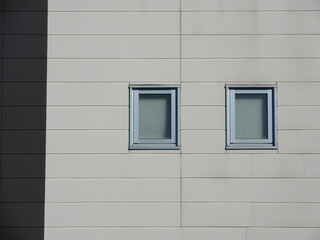 Fototapeta premium 外壁と窓