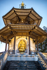 Naklejka premium he London Peace Pagoda in Battersea park