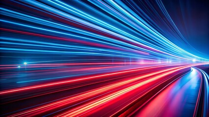 abstract light trail