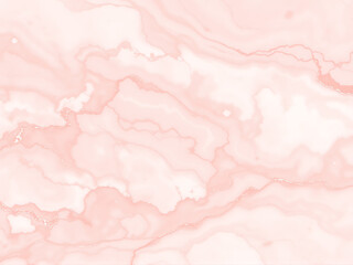 Fototapeta premium Soft pink marble texture with smooth wave patterns ideal for background design or artistic projects