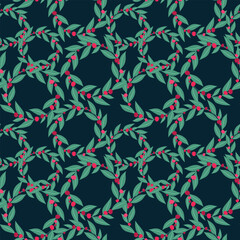 Christmas wreaths for your design