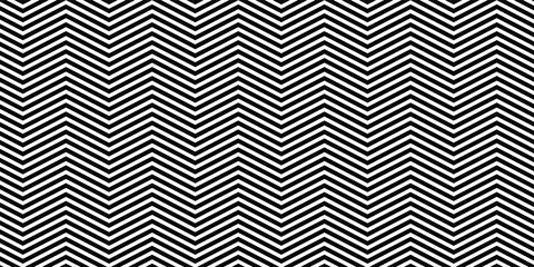 Zigzag lines. Jagged stripes. Seamless surface pattern design with triangular waves ornament. Repeated chevrons wallpaper. Digital paper for page fills, web designing, textile print. Vector art