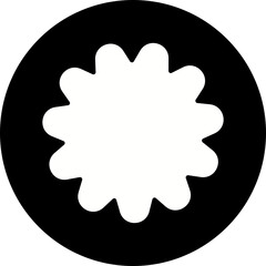 Happy birthday single vector icon