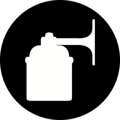 Happy birthday single vector icon