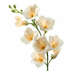 Fototapeta premium Odontoglossum Orchids flowers Isolated on white background.